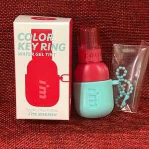 Red and Blue Color Key Ring Water Gel Tint